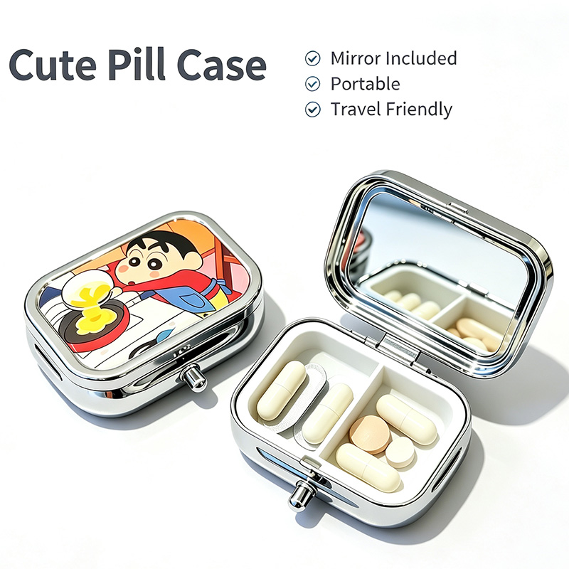 Men'S Accessories Drawer Organizer - Crayon Shin‑chan Portable Storage Case With