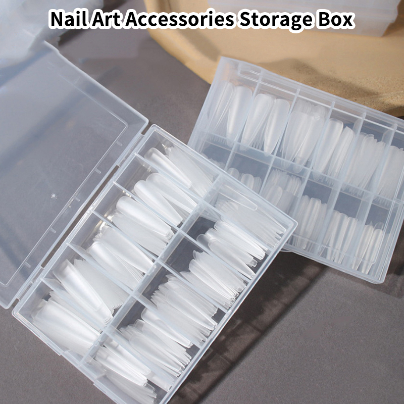 Men'S Accessories Drawer Organizer - 1pcs 12 Grids Transparent Empty Nail