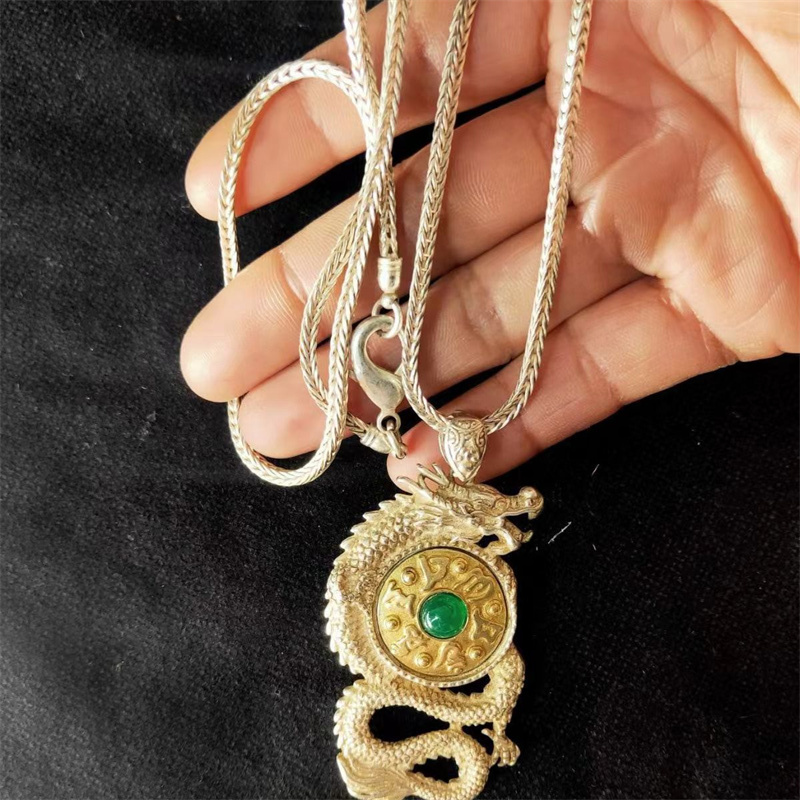 Dragon Brand Necklace Pendant  - Men'S Accessories Jewelry Brands ulasan dan harga