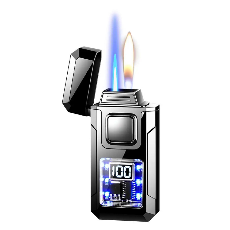 Windproof Voice Control Metal  - Lighter Windproof ulasan dan harga