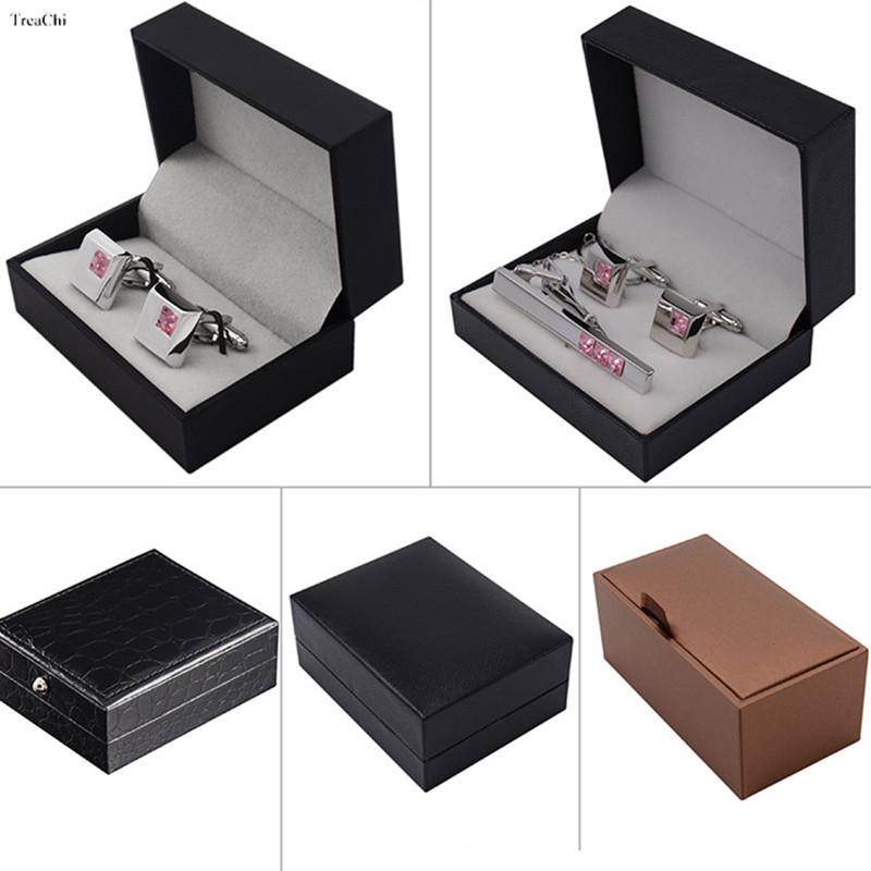 Luxury Tie Clip Cufflinks Stor - Men Accessories Gift Box ulasan dan harga
