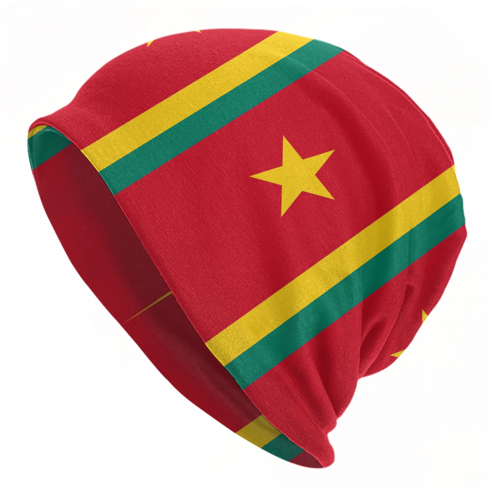 Qatar Flag Beanie Hats  Cool C - Men Accessories Qatar ulasan dan harga