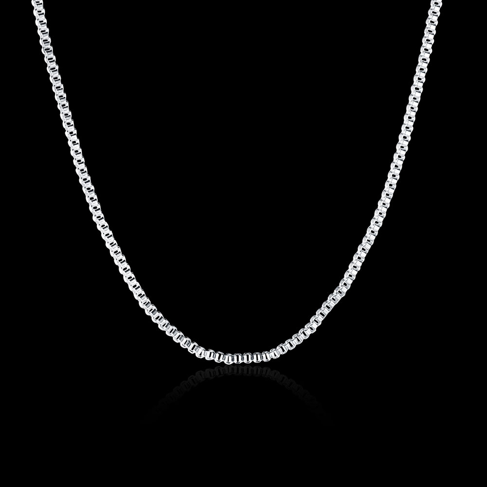 10pcs 16-24inch 925 Sterling S - Men Accessories Gift Box ulasan dan harga