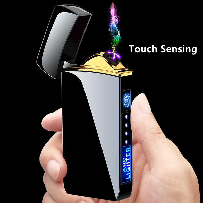 Electric Windproof Metal Light - Lighter Windproof ulasan dan harga