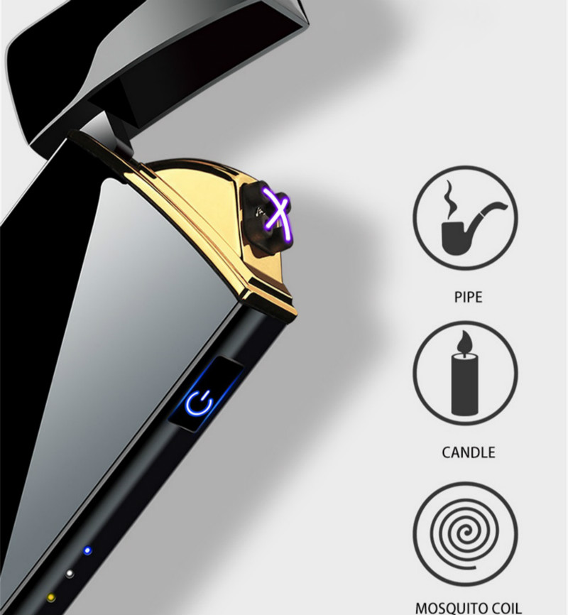Electric Windproof Metal Light - Lighter Windproof ulasan dan harga