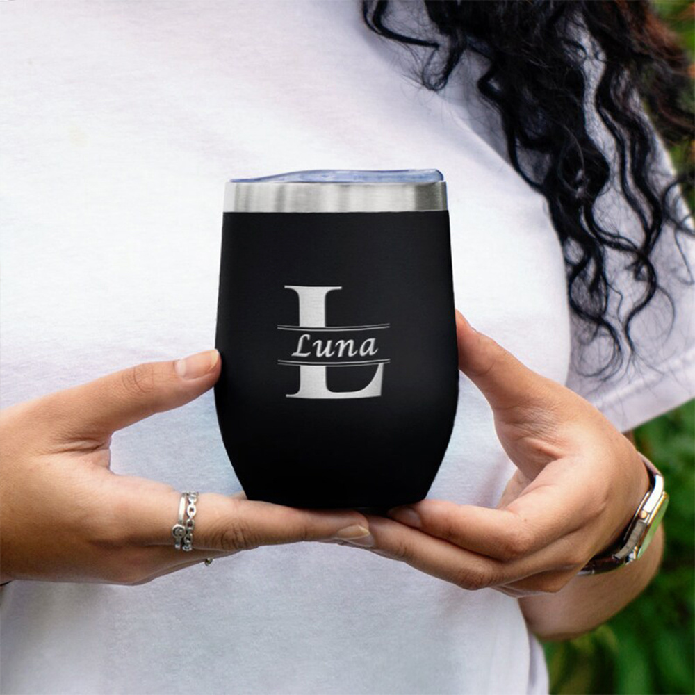 Personalized Monogram Name Win - Flask Stainless Steel ulasan dan harga