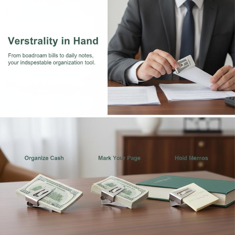 Slim Anti-Fall Stainless Steel - Money Clip Slim ulasan dan harga